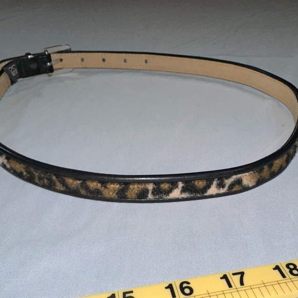 Vtg Cheetah Fur Brighton Belt 36 Inches Long - Picture 4 of 9